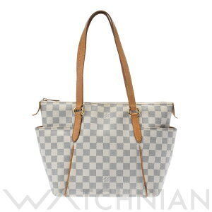 Louis Vuitton Damier Azur White Totally PM white canvas